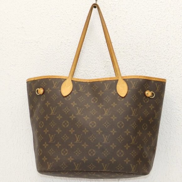 Louis Vuitton Neverfull MM Monogram Canvas Shoulder Tote - Picture 1 of 14